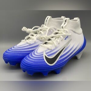 Nike Zoom Vapor Pro 1 Football Cleats Blue White FB3298-101 Men’s Size 9 NEW